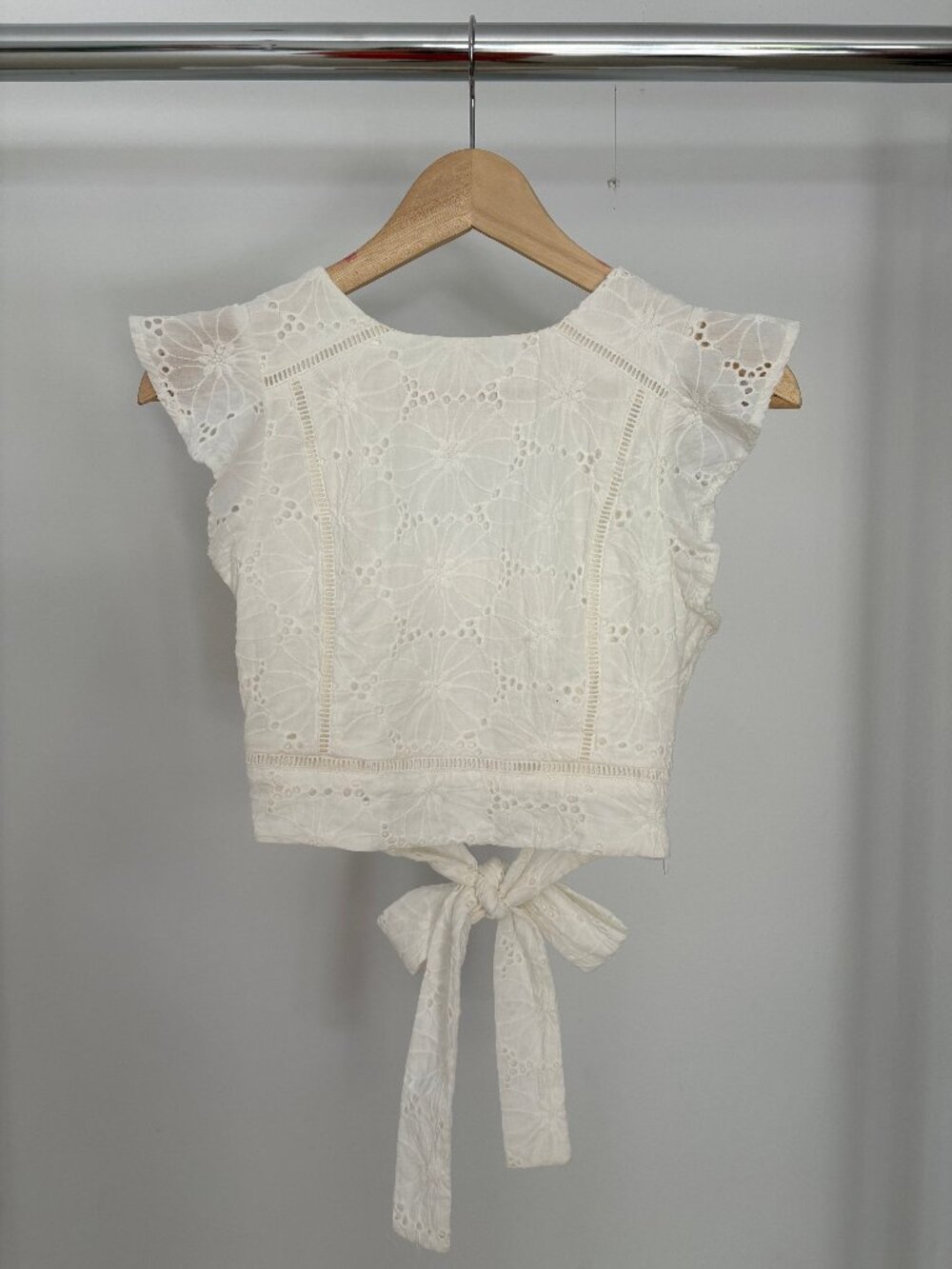 J.O.A. LOS ANGELES Embroidered Top